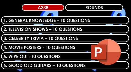A238 Pub Quiz (09 June 2024) - PowerPoint Format