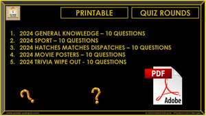 2024 Retro Quiz (Published 28 Nov 24) - Printable PDF Format