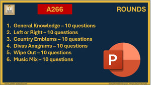 A266 Pub Quiz (22 Dec 2024) - PowerPoint Format