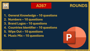 A267 Pub Quiz (29 Dec 2024) - PowerPoint Format