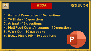 A276 Pub Quiz (02 Mar 2025) - PowerPoint Format