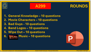 A299 Pub Quiz (10 Aug 2025) - PowerPoint Format