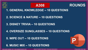 A308 Pub Quiz (12 Oct 2025) - PowerPoint Format