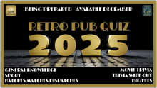 2025 Retro Pub Quiz - Printable PDF Format